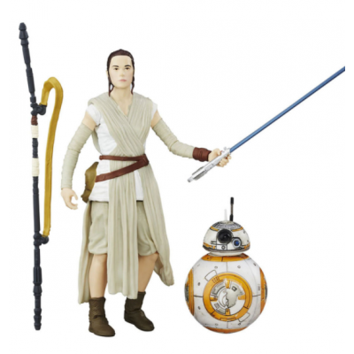 Postavička Star Wars Rey s BB-8 droidom 15 cm 